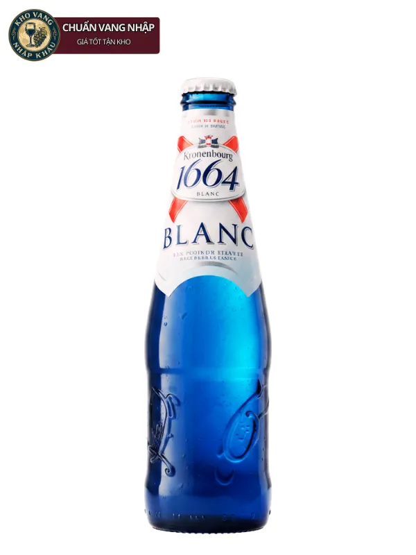 Bia Pháp 1664 Kronenbourg Blanc 330ml 5%
