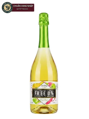 Vang nổ Ý Free White Sparkling 750ml 0%