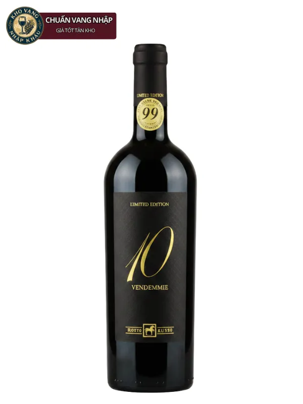 Vang Ý 10 Vendemie Tenuta Ulisse Limited 750ml 15%