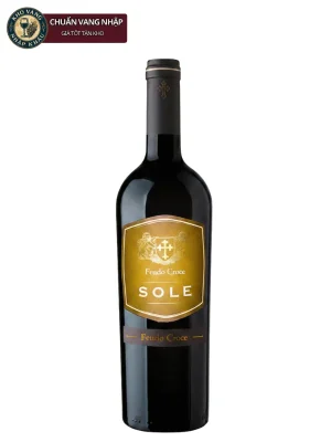 Vang Ý Feudo Croce Sole Negroamaro 750ml 14%