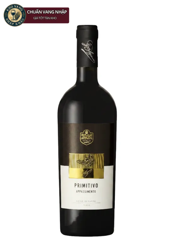 Vang Ý Gran Appasso Primitivo Appassimento 750ml 16%
