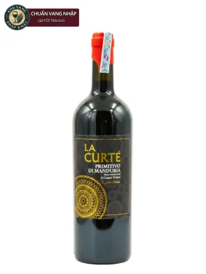 Vang Ý La Curte Limited Primitivo di Manduria 750ml 19%