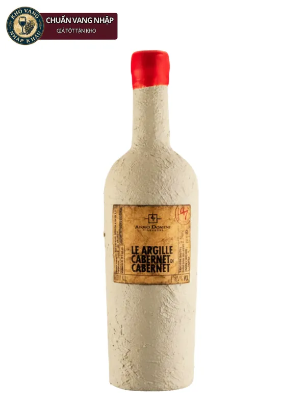 Vang Ý Le Argille Cabernet di Cabernet 750ml 15% - Vang Xi Măng