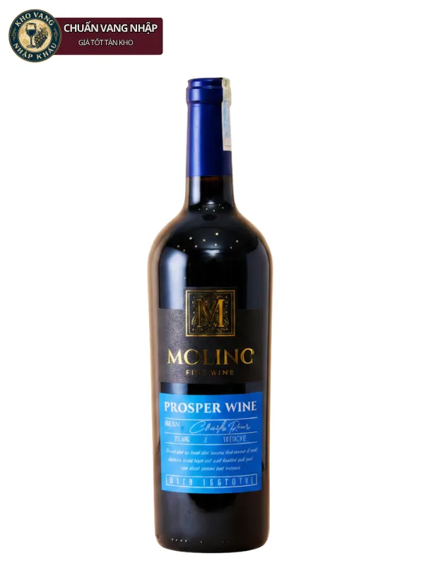 Vang Ý Molino Prosper Wine Tem Xanh Dương 750ml 14%