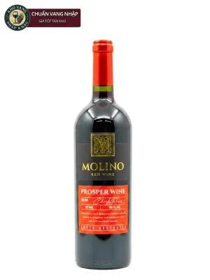 Vang Ý Molino Prosper Wine Tem Đỏ 750ml 14%